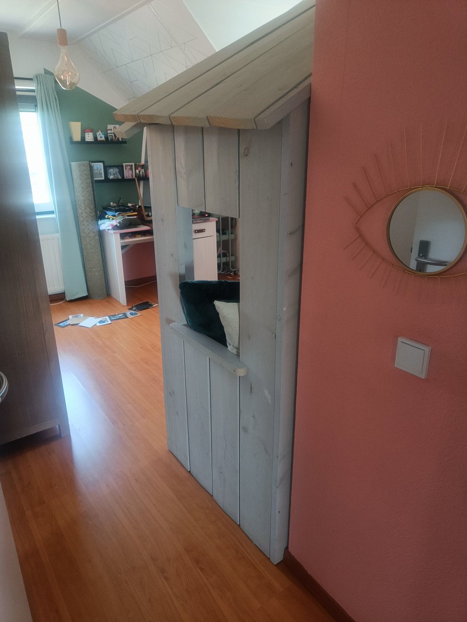 Steigerhouten kinderbed handgemaakt 80x200