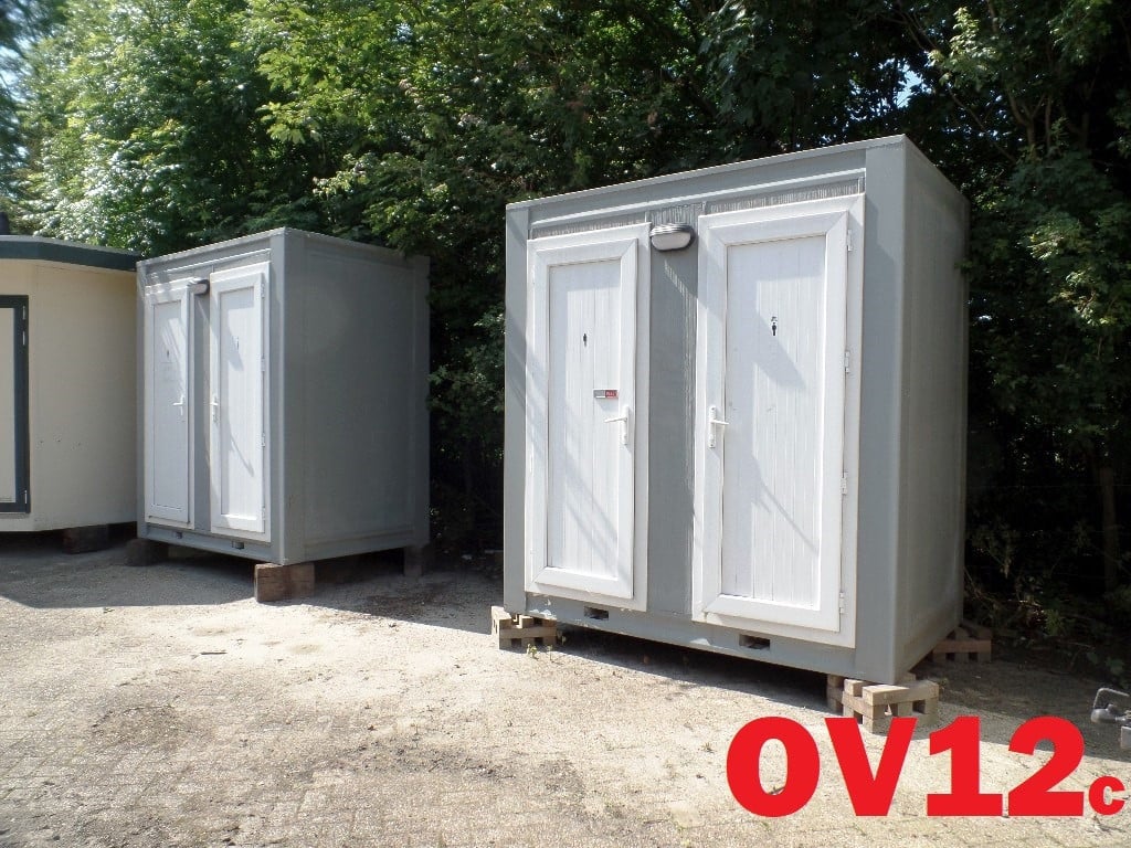 Toiletunits, sanitairgebouw, toiletgebouw, sanitaire ruimte