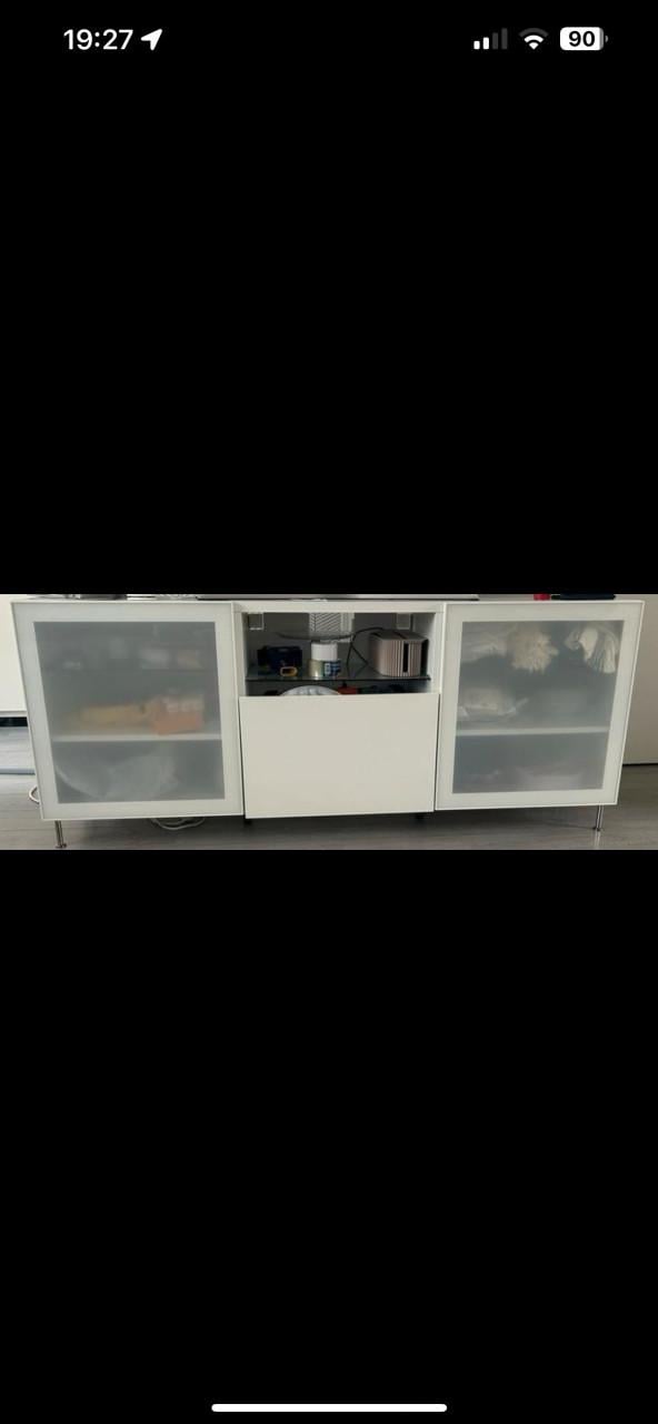 Ikea Besta TV Meubel - Wit