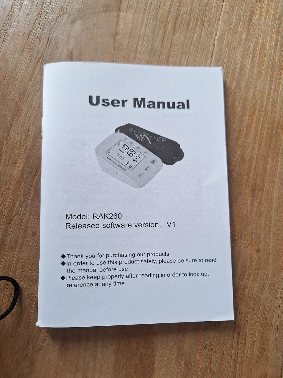 Bloeddrukmeter nieuw