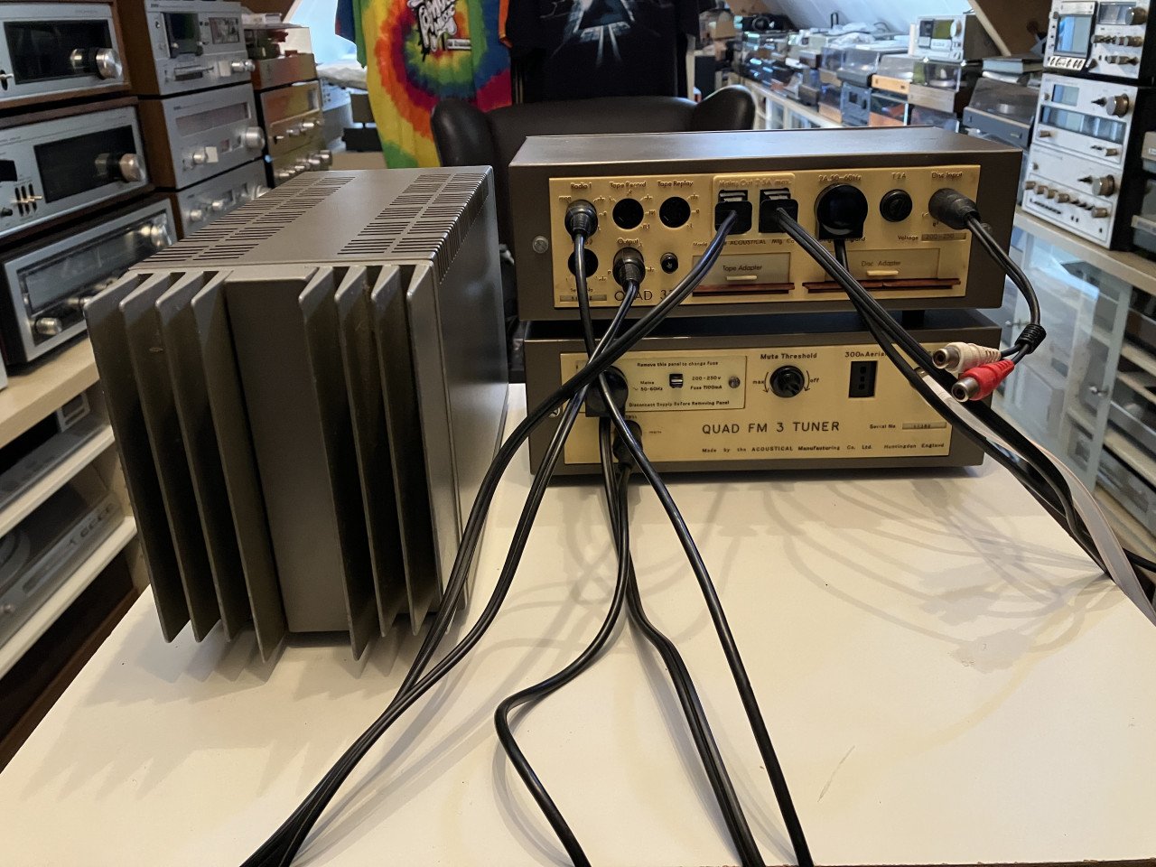 Quad 33-303-FM3 vintage top set volledige geserviced 6 maanden garantie