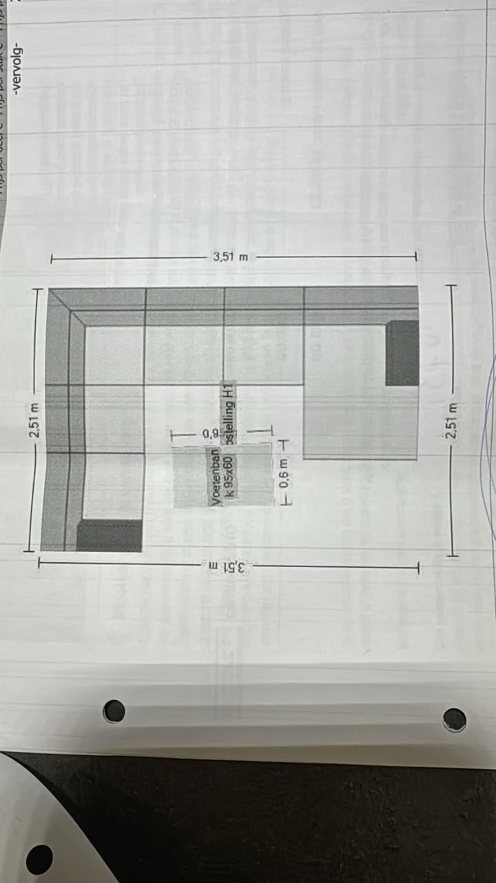 Mooie, ruime bank! Topkwaliteit!