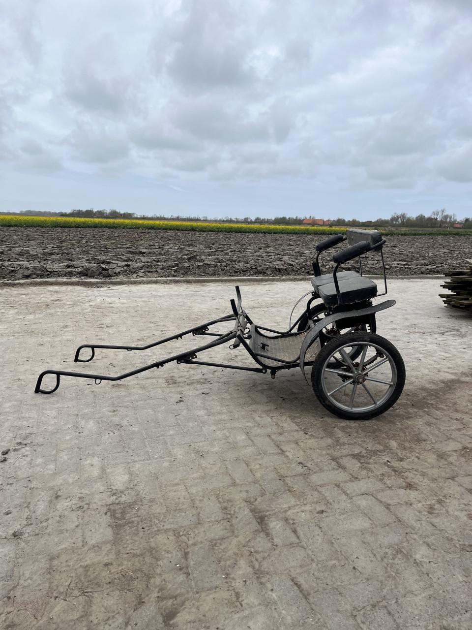 Geremde shetlander sulky