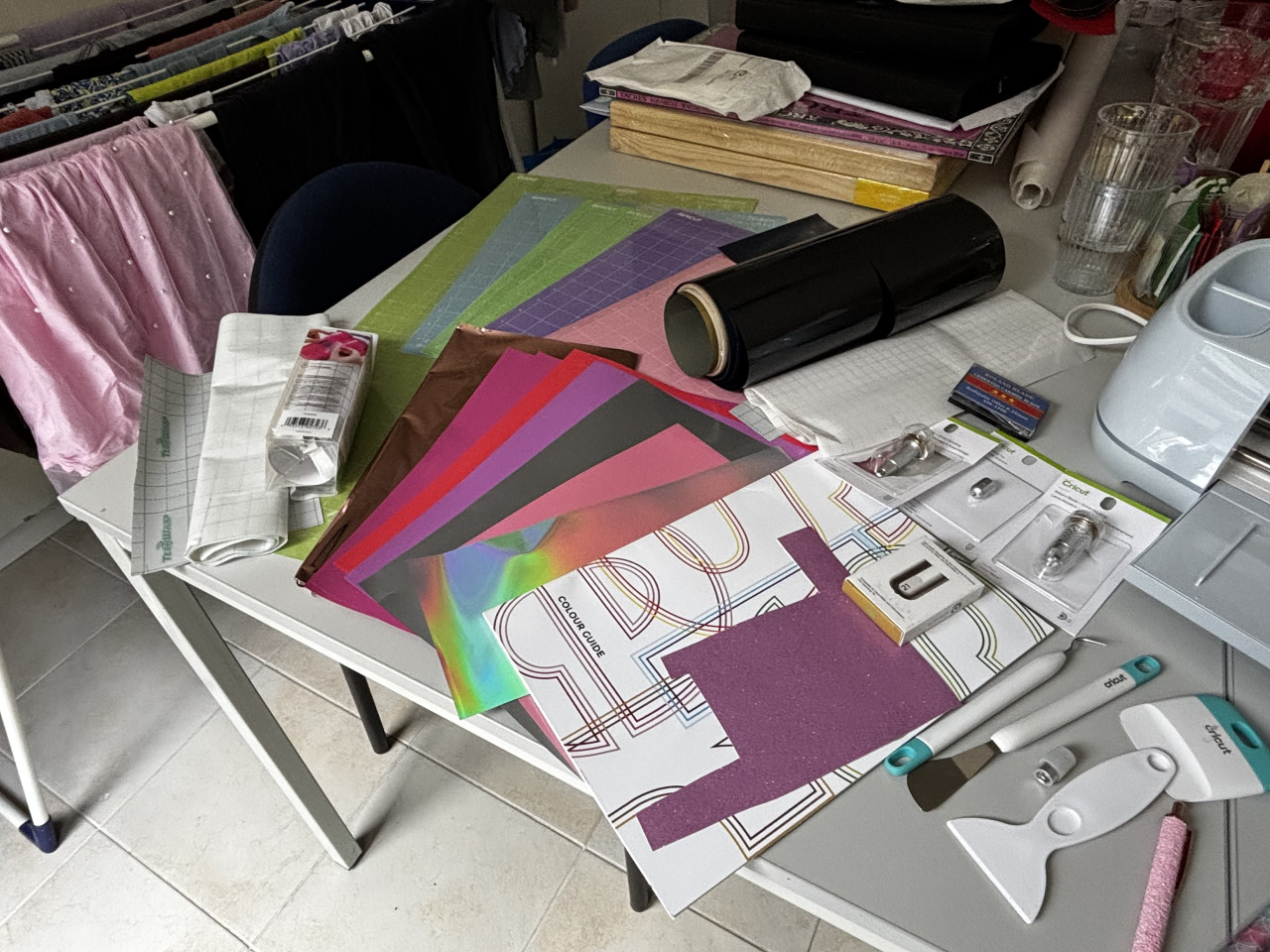 Cricut maker 3 met veel accessoires