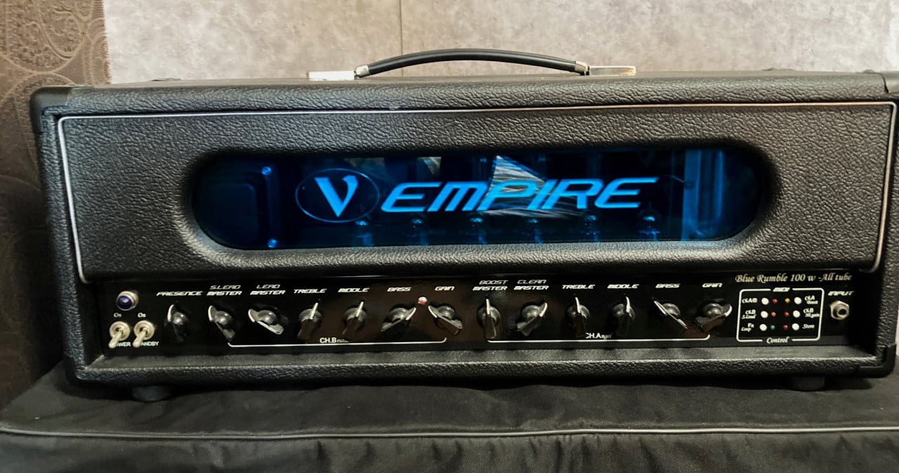 METALL/ROCK/PROG!! V-Empire BLUE RUMBLE MKII AMPLIFIER