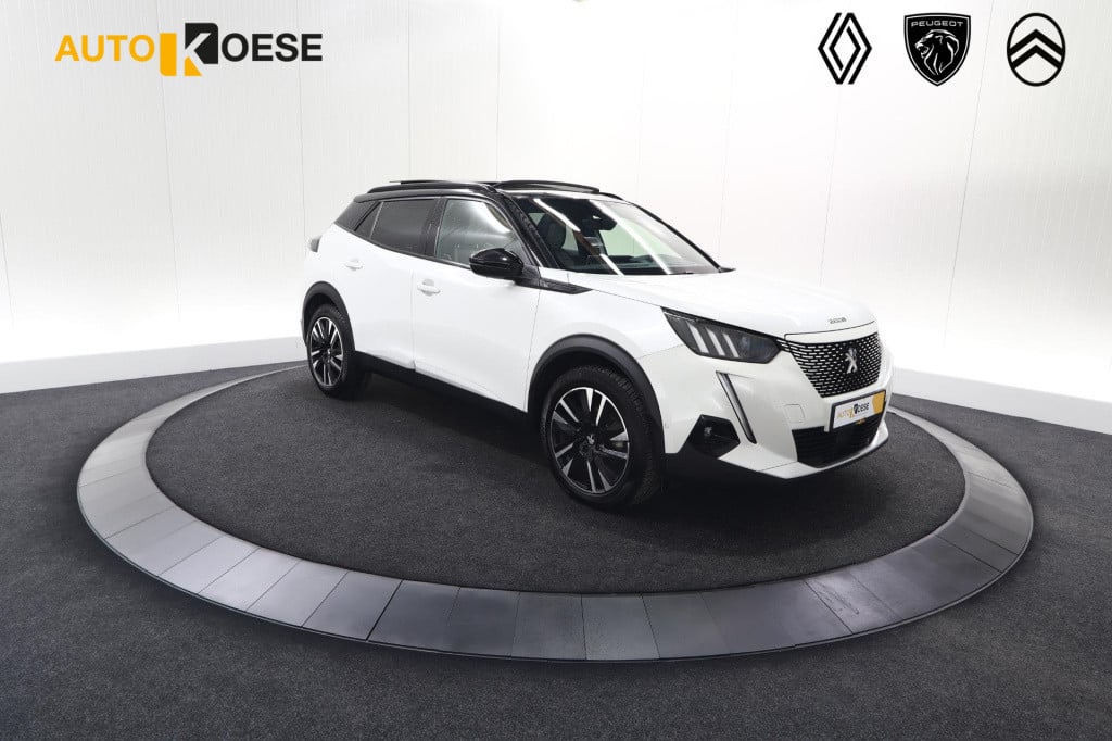 Peugeot E-2008 ev gt pack 50 kwh | schuif-/kanteldak | adaptieve cruise con