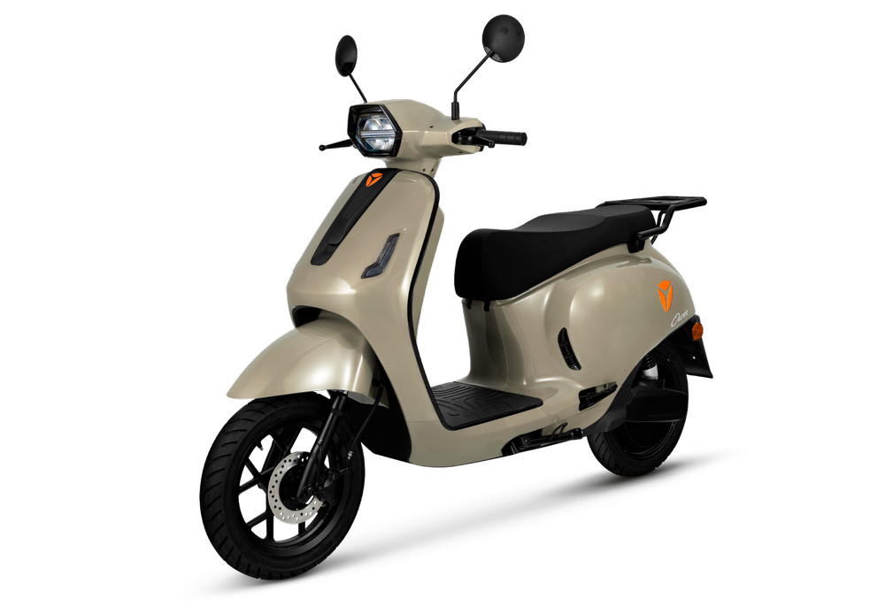 Nieuw! Yadea Owin 25/45km de A-merk retrolook scooter!