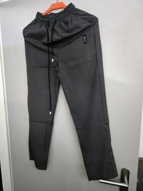 Donkergrijze, losvallende loungebroek van Design Jeans , Maat M