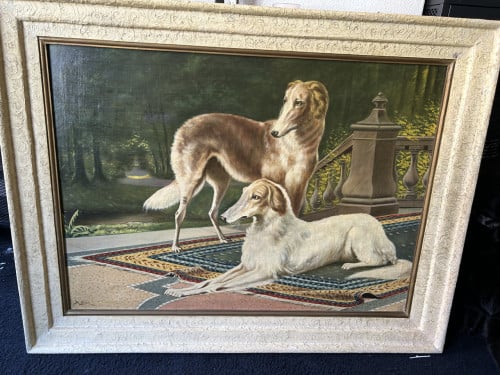 Te koop of te ruil olieverfschilderij.