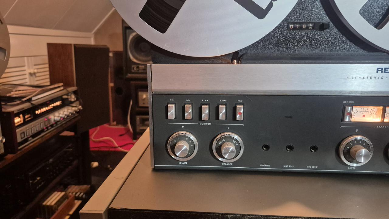 Revox a77 mk4, 2-spoor, volledige revisie!