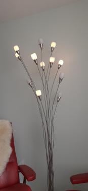 Speelse staande twaalfvoudige dimbare lamp