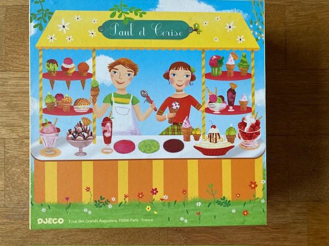 IJssalon spelen en leerplank