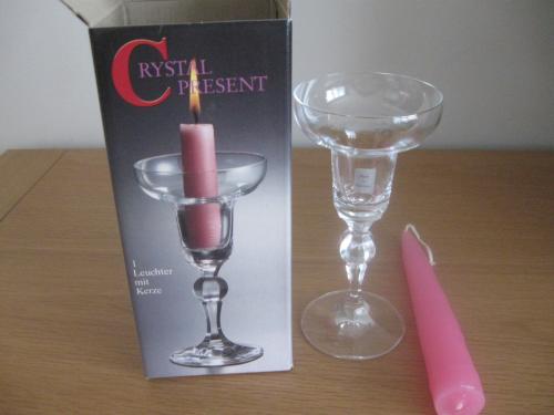 Kristal kaarsenstandaard