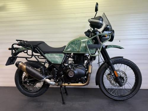Jonge en nette Royal Enfield Himalyan 8600km en beurt!