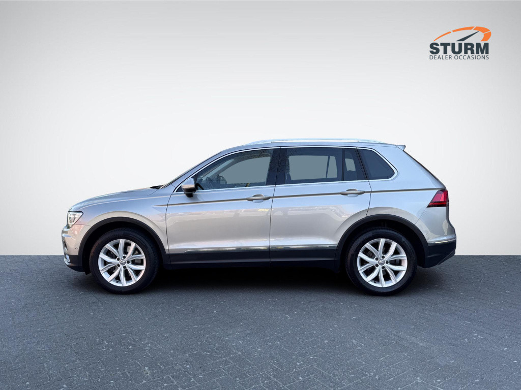 Volkswagen Tiguan 2.0 tsi 4motion highline | trekhaak uitklapbaar | stoelve