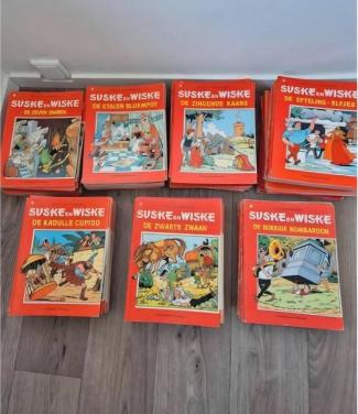 Suske en wiske 50 cent per stuk (61 stuks)