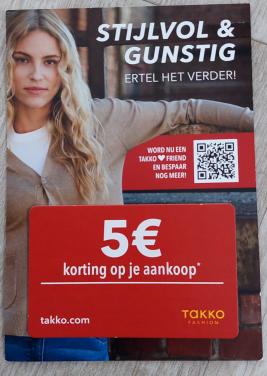 TAKKO kortingsbon