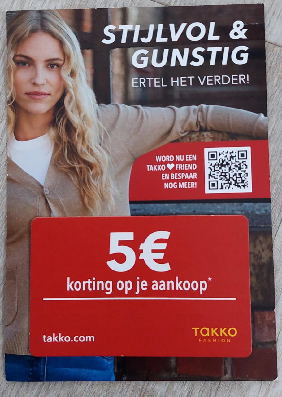 TAKKO kortingsbon