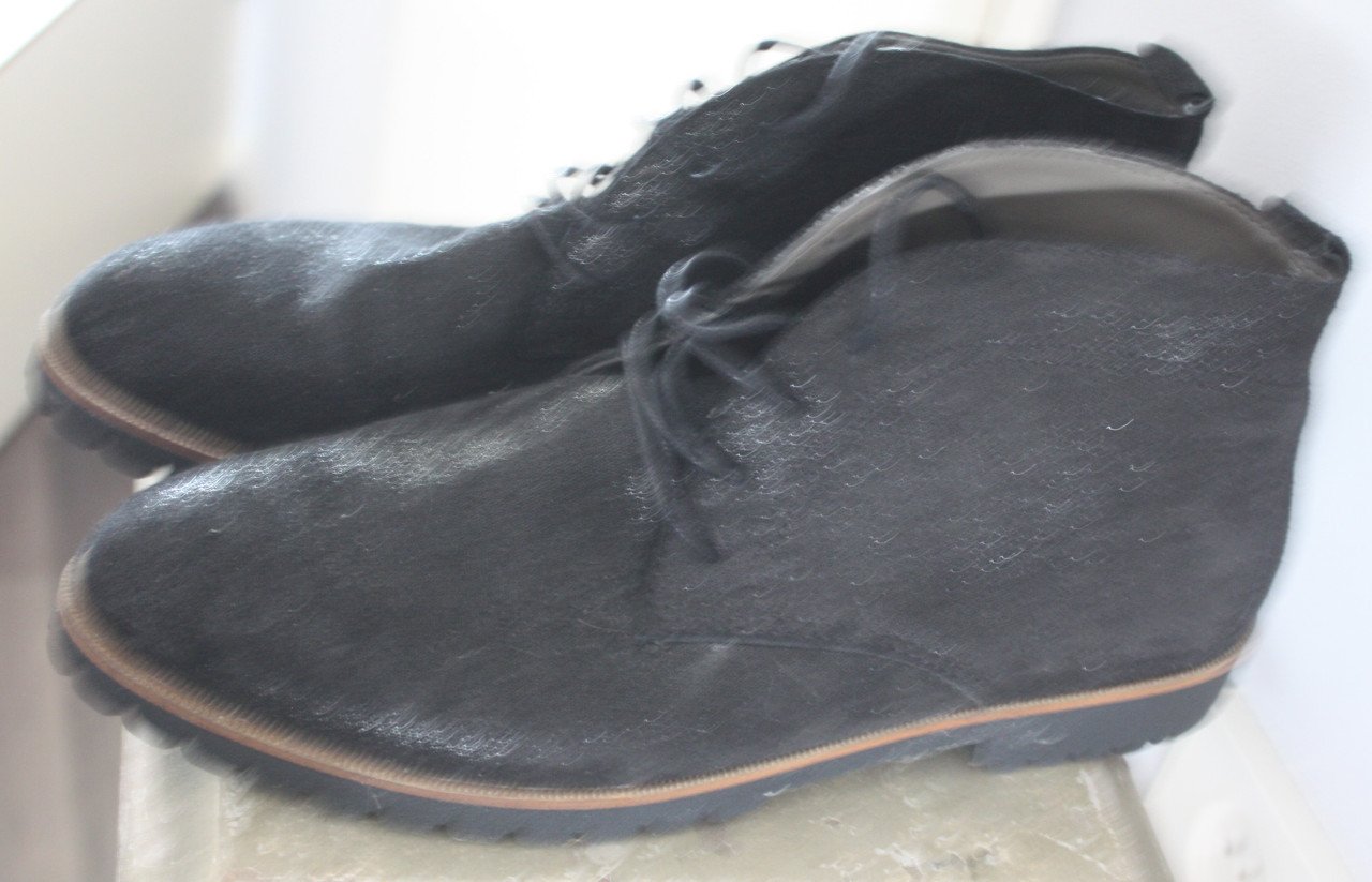 Nette ZWARTE GLITTER  shoenen met veters maat 41G