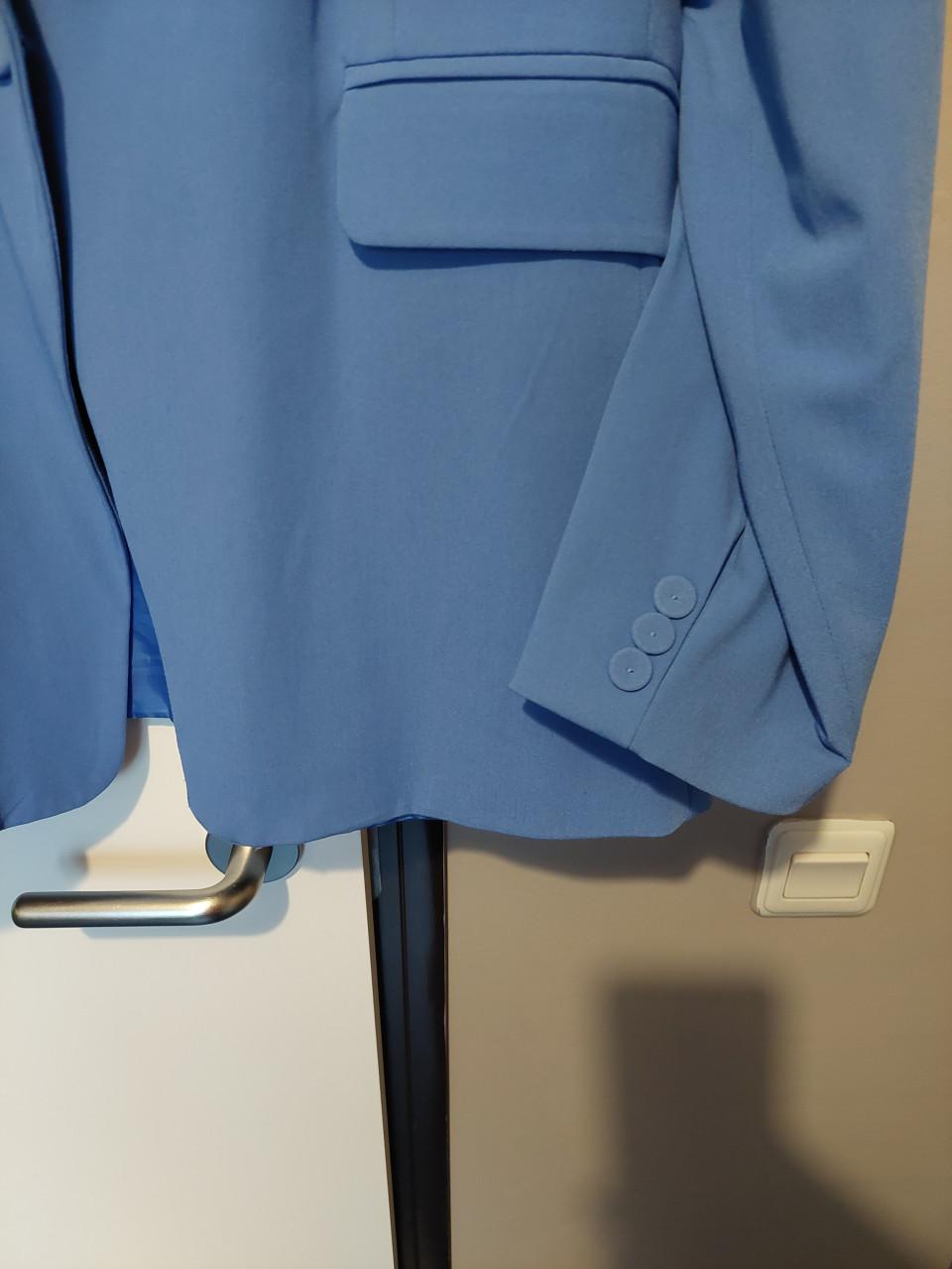 Mooie blauwe blazer nieuw maat 54