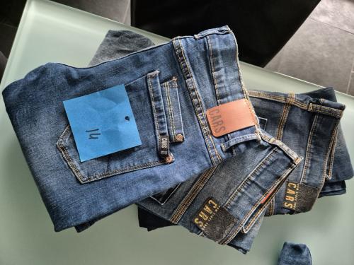 3 stuks cars Jeans maat 14