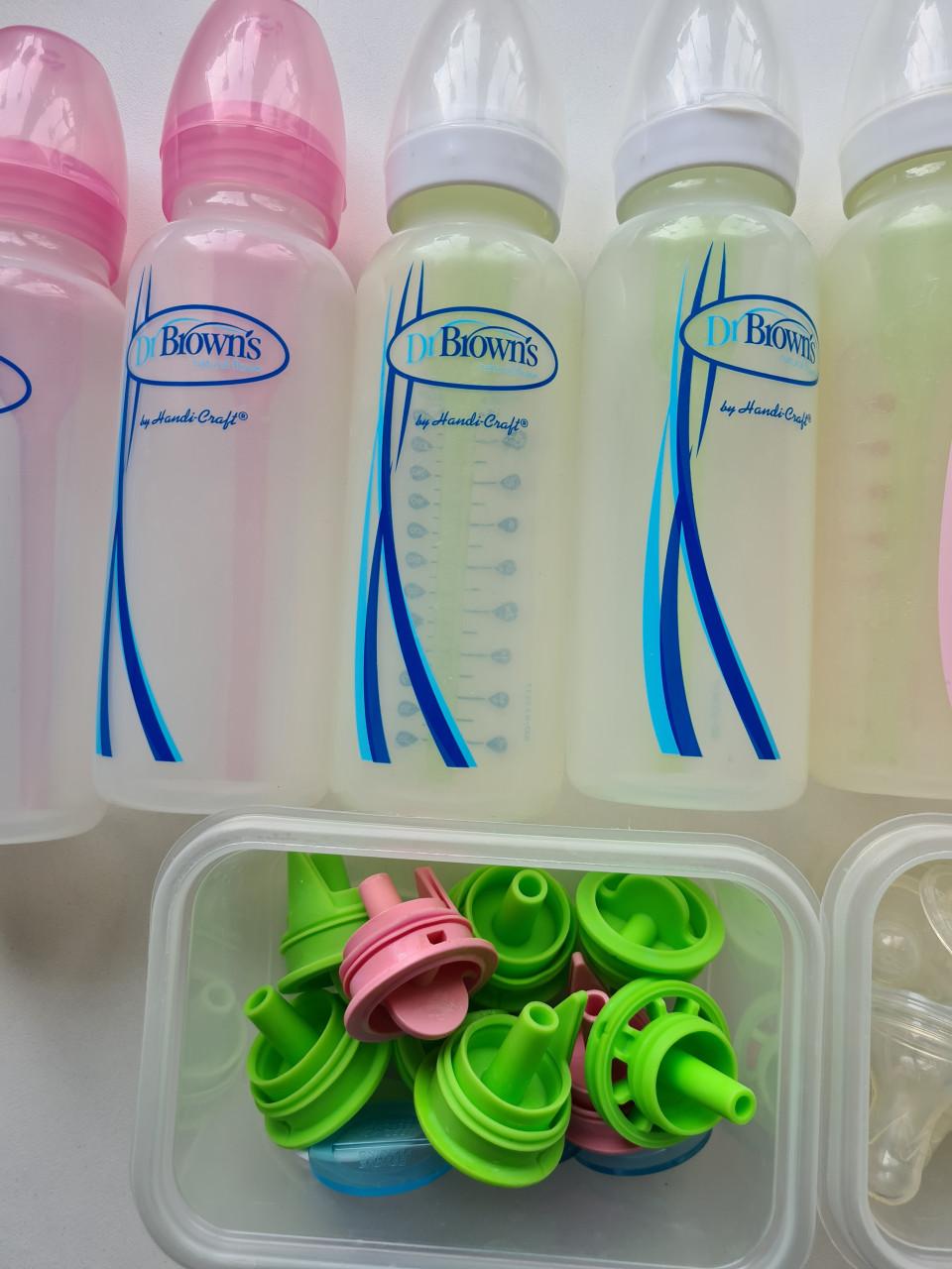 8 stuks Dr Brown's Natural Flow babyflessen