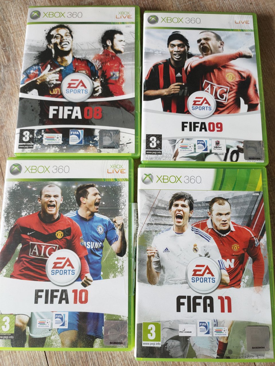 Fifa Xbox games, 11 stuks