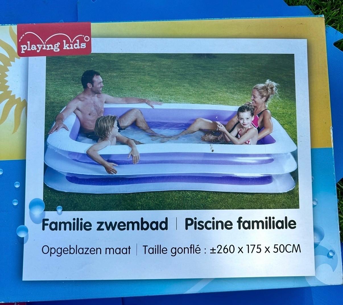 Zwembad opblaasbaar nieuw