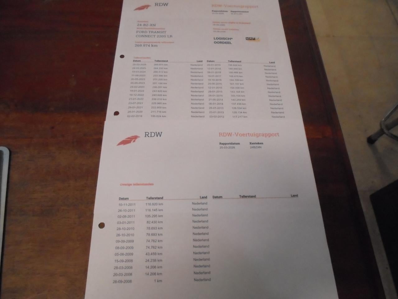 Transit Connect T220s 1.8TDdi bouwjaar 2006  N.A.P Apk nieuw bij aflevering