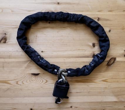 Te koop motor/scooter kettingslot