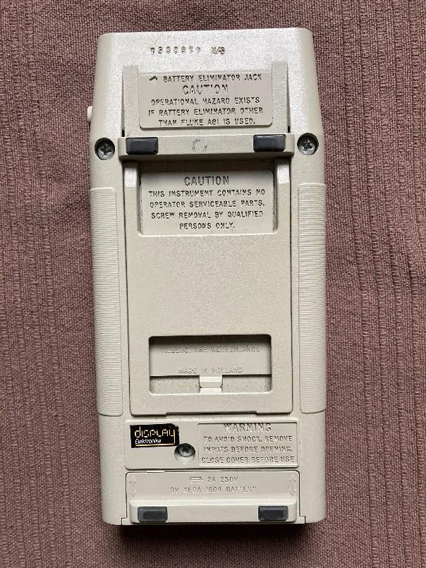 Professionele Fluke 8060A Multimeter+TK80 Thermokoppelmodule