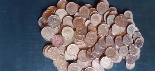 175 Nederlandse 5 cent munten