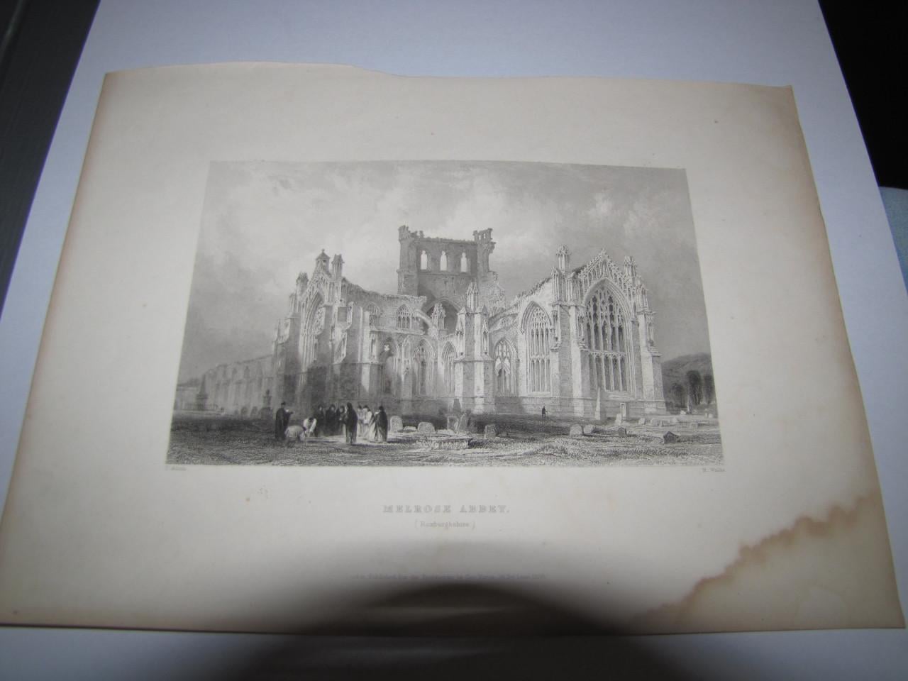 Diverse gravures door Wilam Beattie M.D. Jaartal 1835.