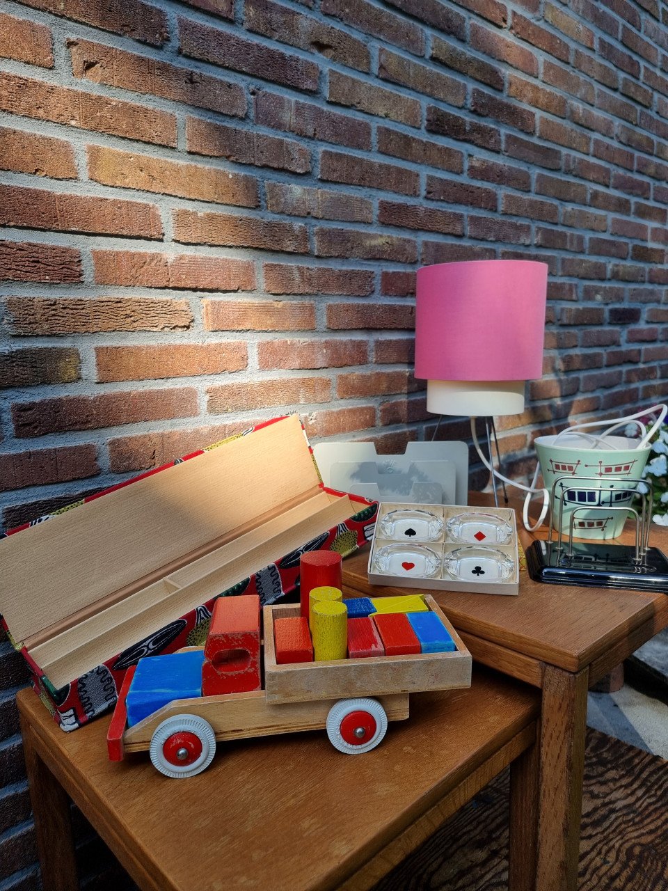 Verzameling vintage artikelen