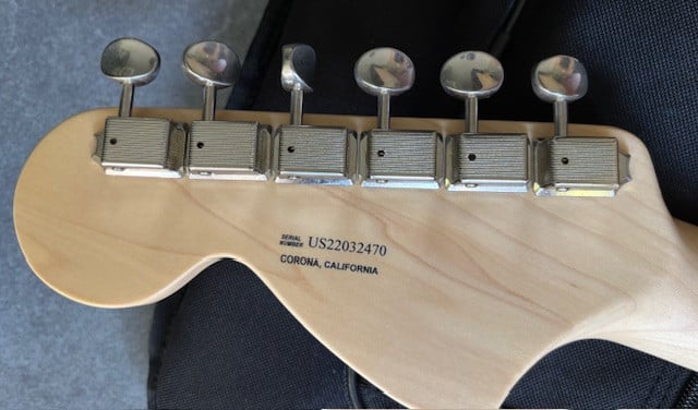 Fender stratocaster Performer USA.