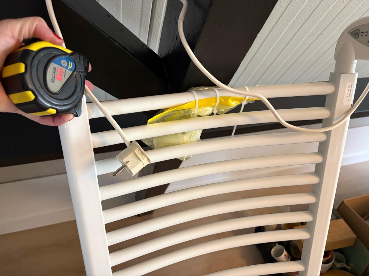 Elektronische design radiator handdoek radiator