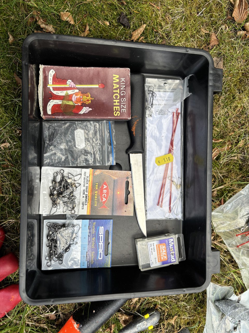 Vis uitrusting compleet