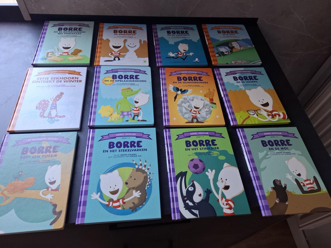 Set 12 Borre boekjes
