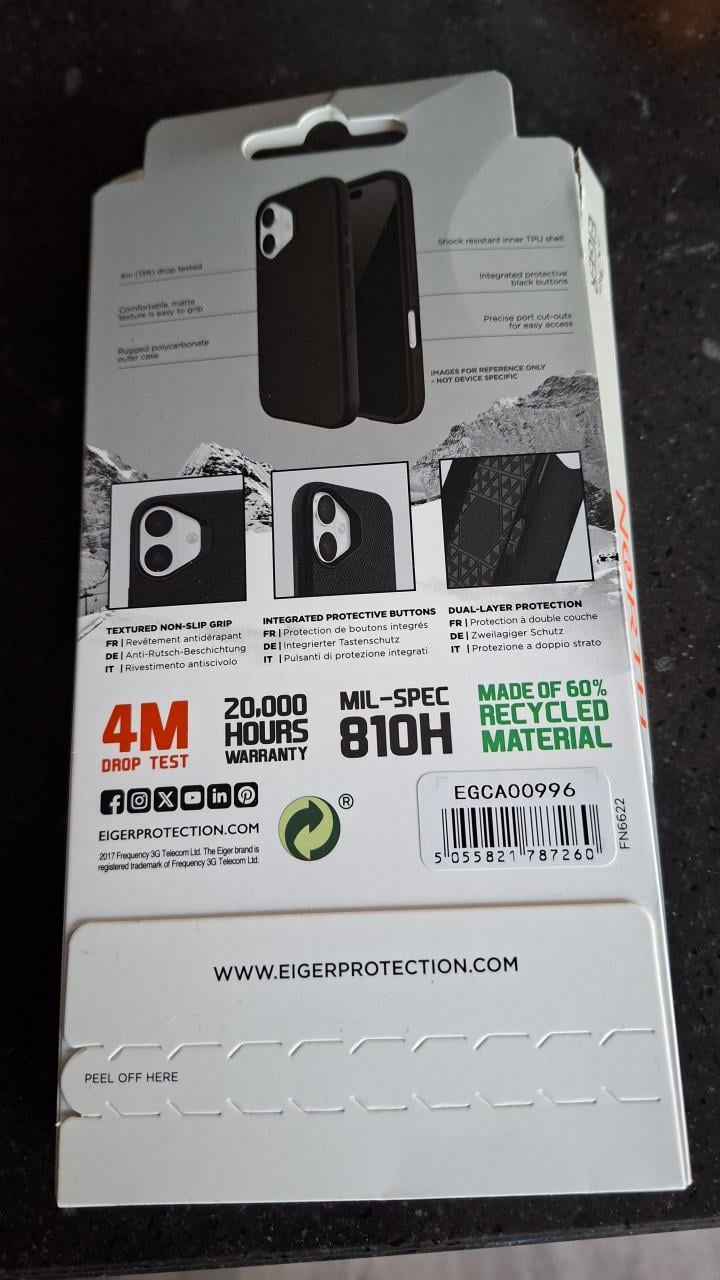 Eiger telefoon case voor Samsung S26