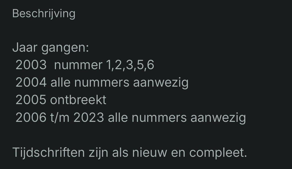 De Bromfiets tijdschriften