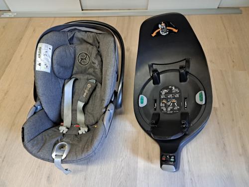 Draaibare autostoel: CYBEX Z i-Size 'MaxiCosi' met ISOFIX base