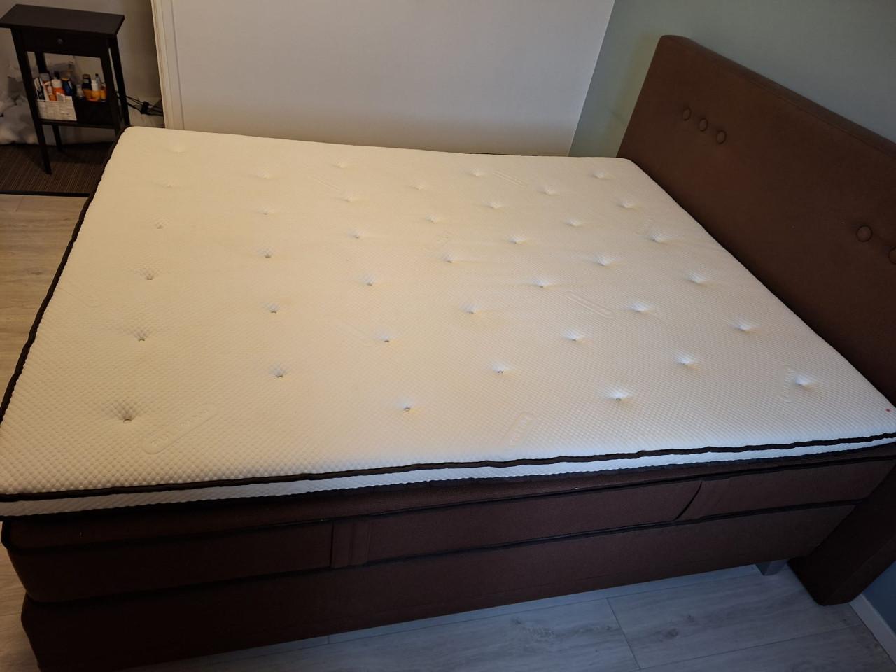 Bed boxspring 160 x 200 cm Pullmann