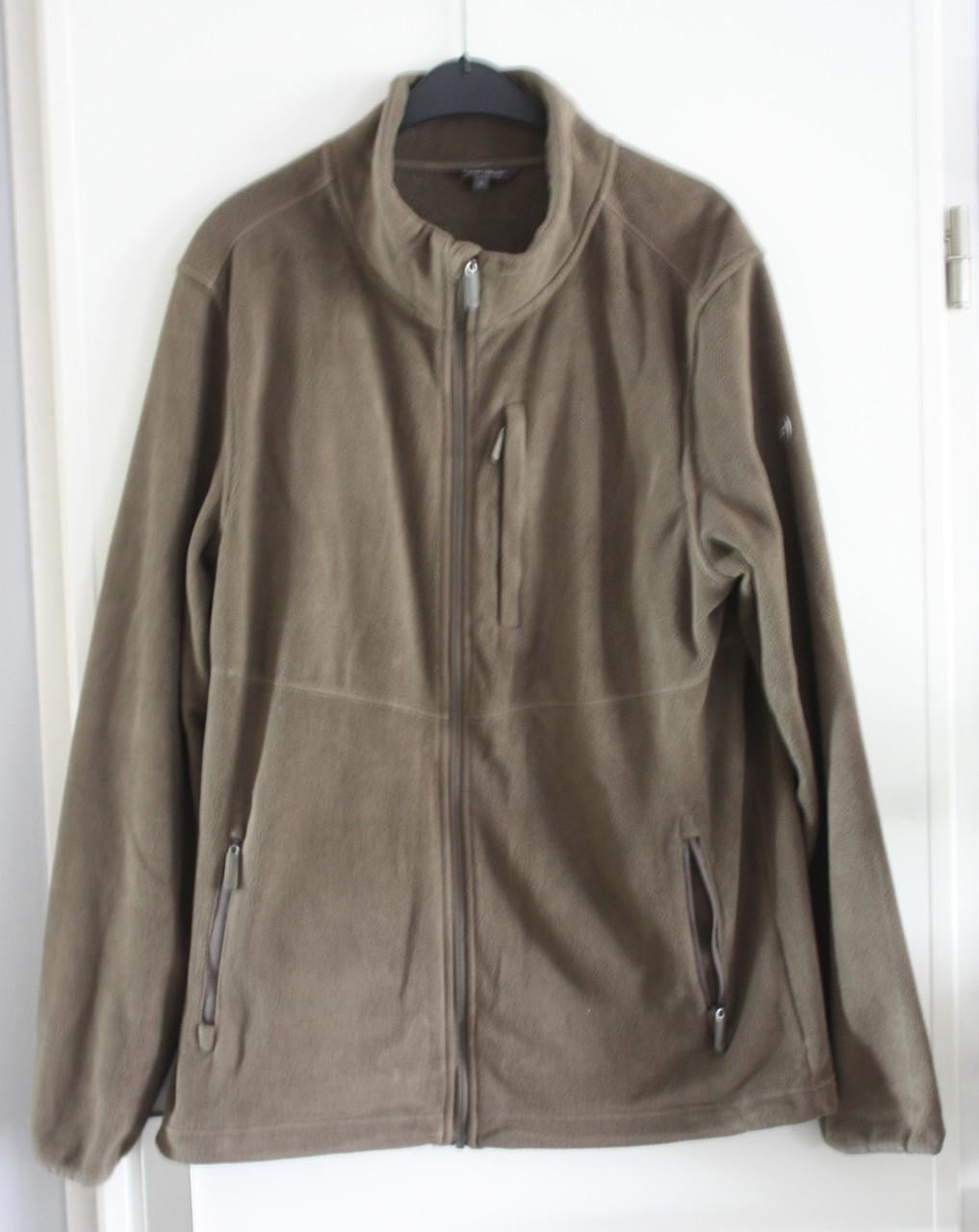 Groen bruine vest maat l