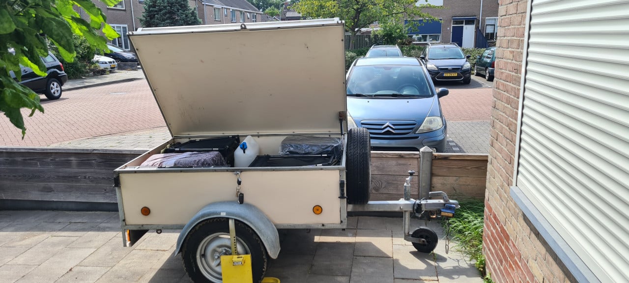 Bagage aanhangwagen