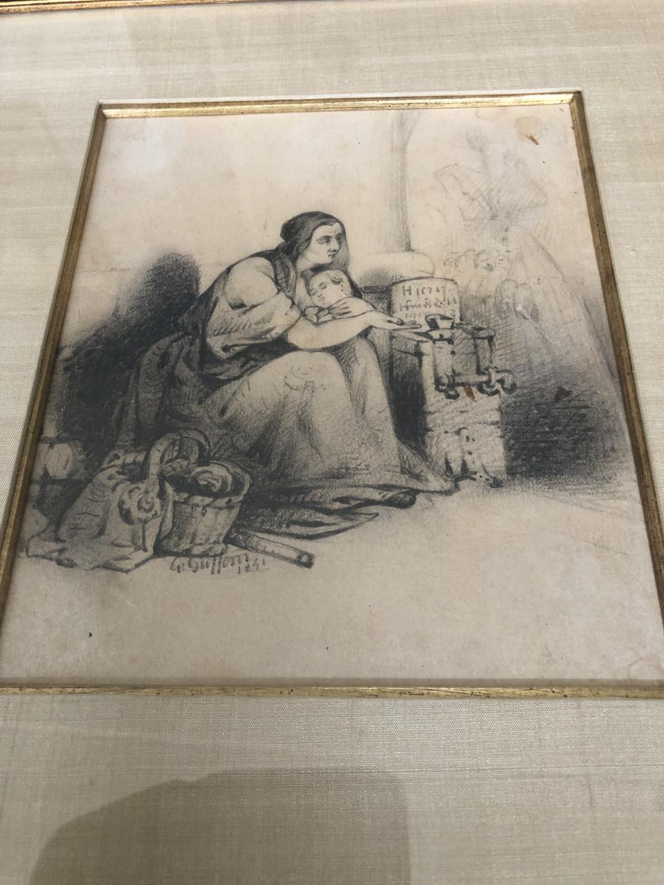 Tekening G.Guffens  1841