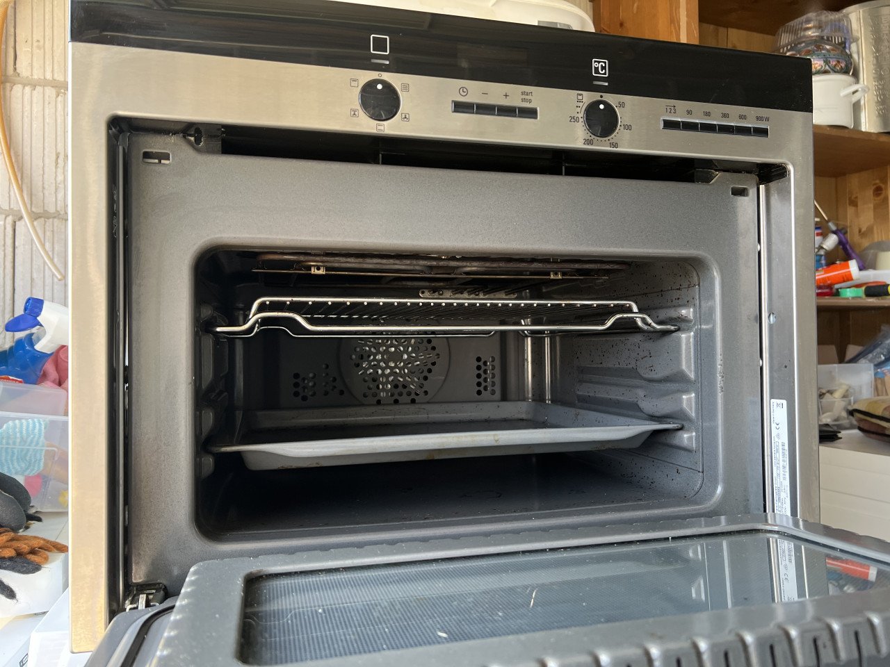 Siemens HB83K552 type HT5HB84K combi magnetron oven 60x45 cm.