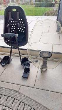 Yepp fietsstoeltje vóór incl. scherm en bevestiging