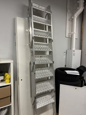 Dakkapel ladder (aluminium)
