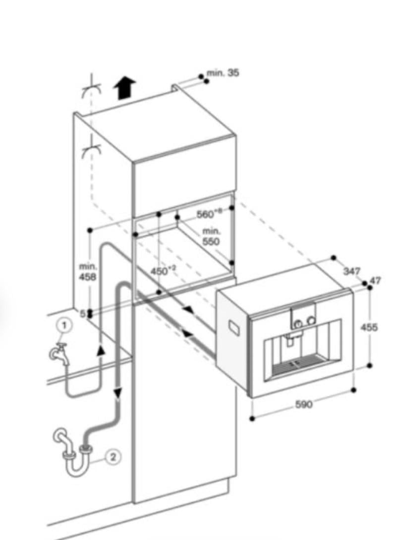 Fantastische Gaggenau volautomatische espressomachine