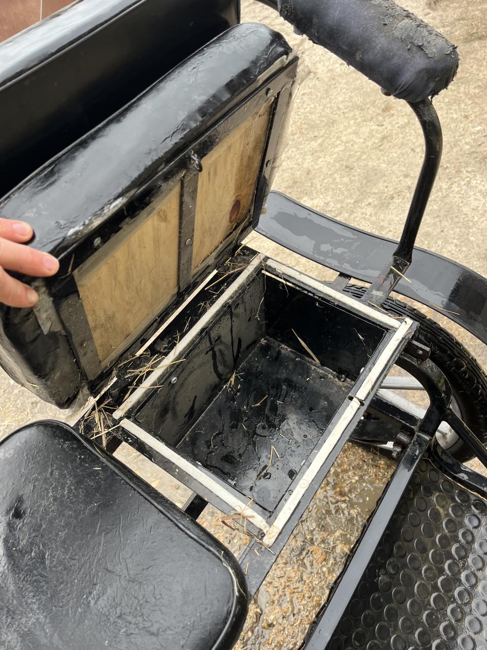 Geremde shetlander sulky